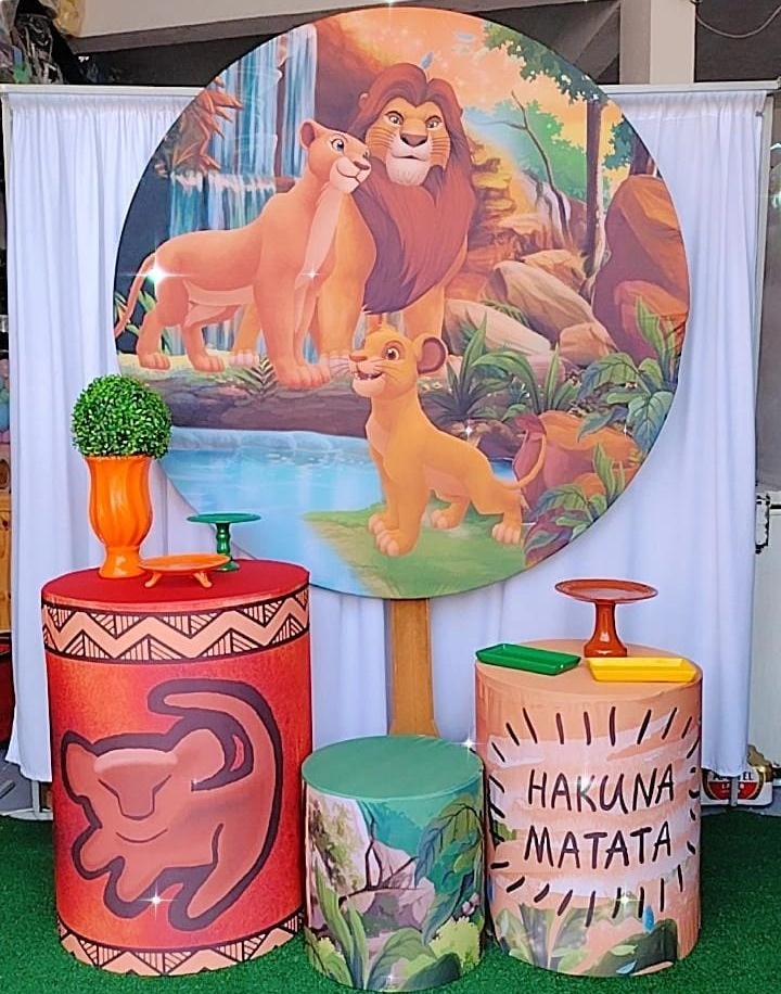 Kit Bronze Rei Leão  - TudFestas