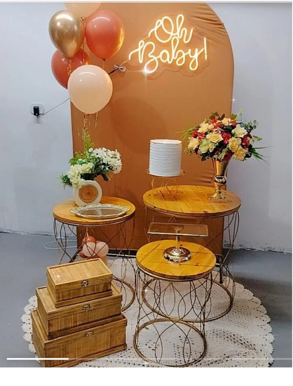 Composição Chá de Bebe  - TudFestas
