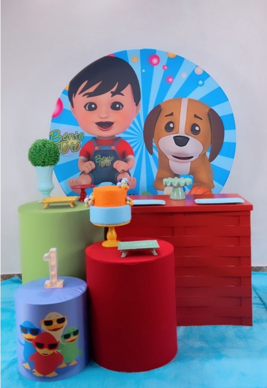 Kit Prata Bento E Toto - TudFestas
