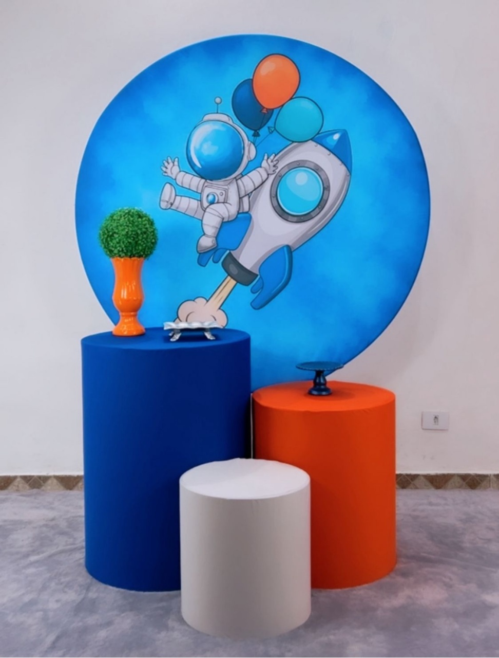 Kit Promocional Astronauta Azul - TudFestas