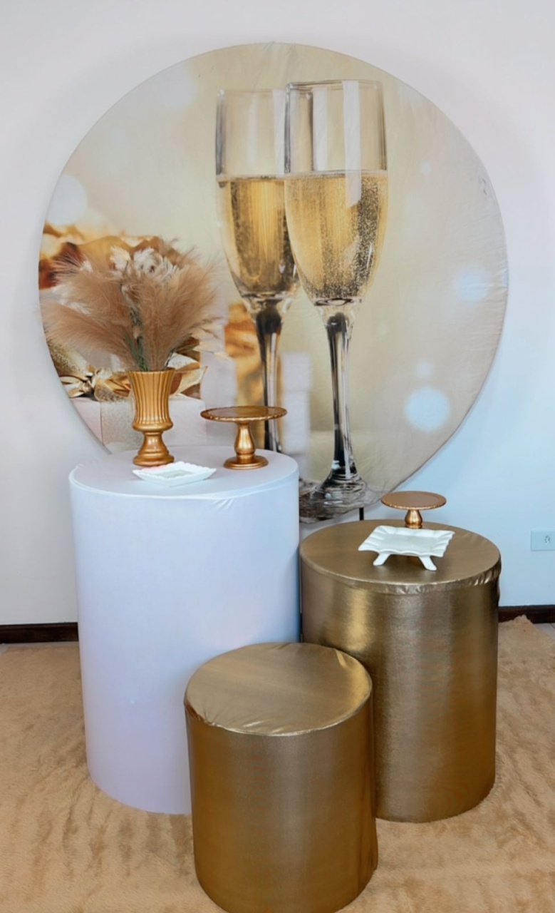 Kit Bronze Taças  - TudFestas