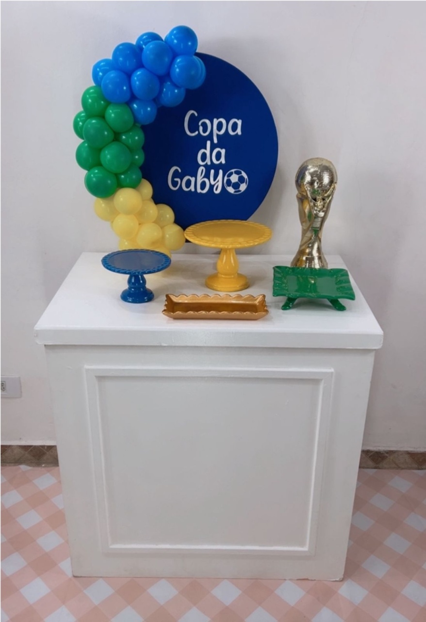 Kit Rubi Copa Do Mundo Com Mesinha - Modelo 2 - TudFestas