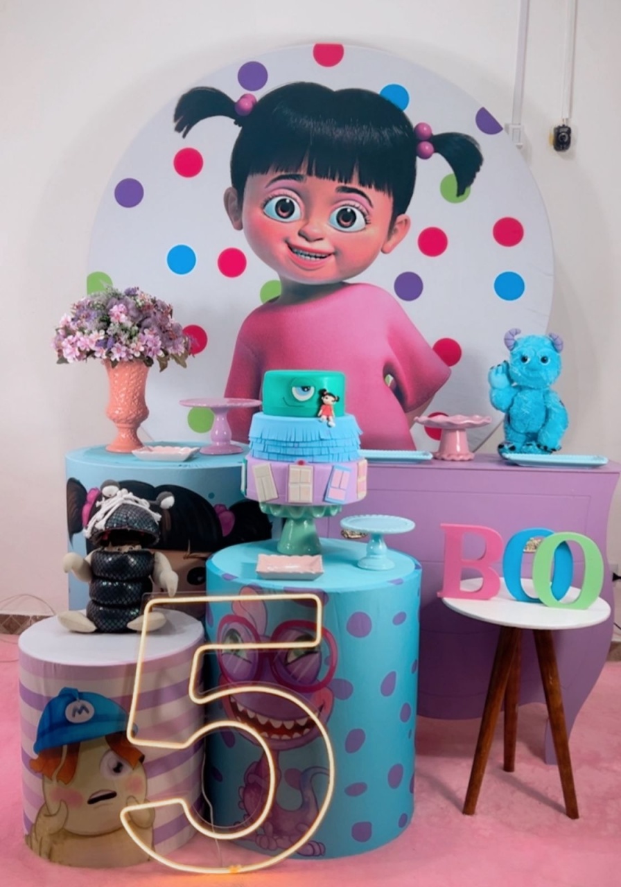 Kit Diamante Monstros S.a Candy - Modelo 2 - TudFestas