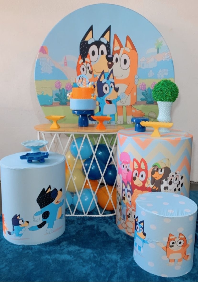 Kit Prata Bluey Mod 2 - TudFestas