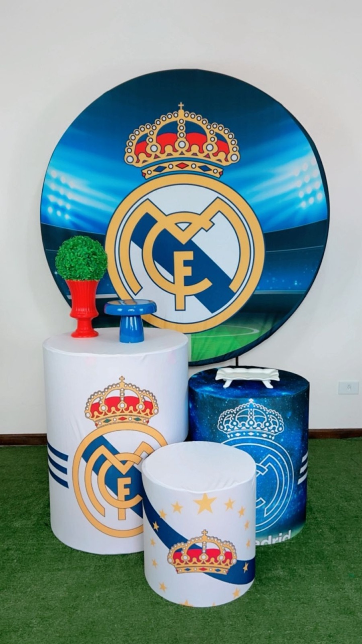 Kit Promocional Real Madrid - TudFestas