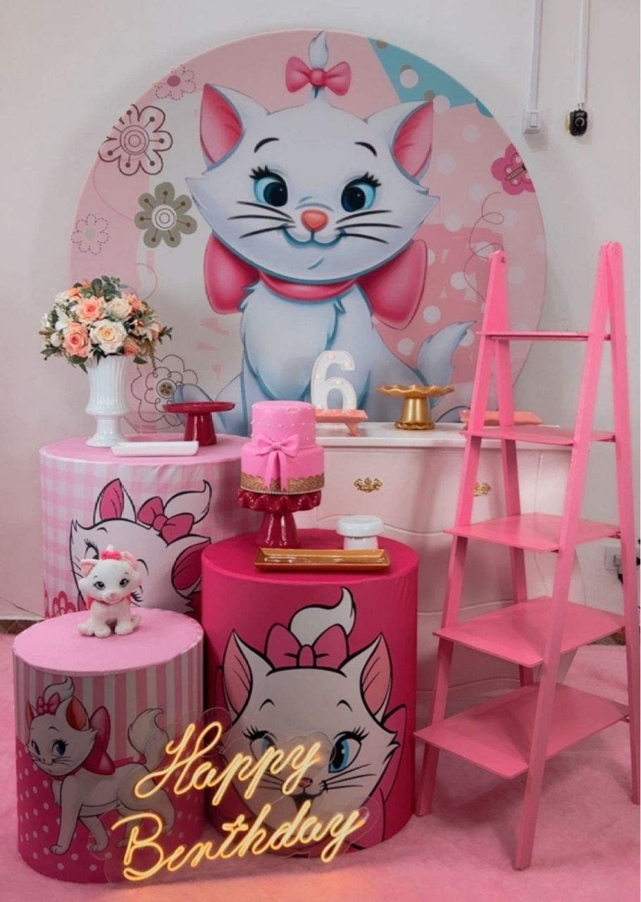 Kit Diamante Gata Marie - TudFestas