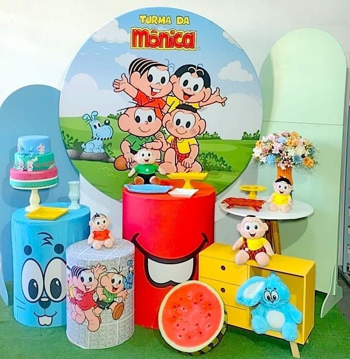 Composição Turma da Monica Mod 3 - TudFestas