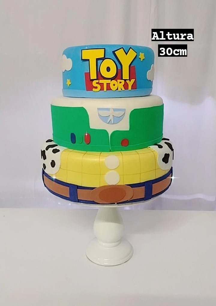 Bolo Fake Toy Story - TudFestas