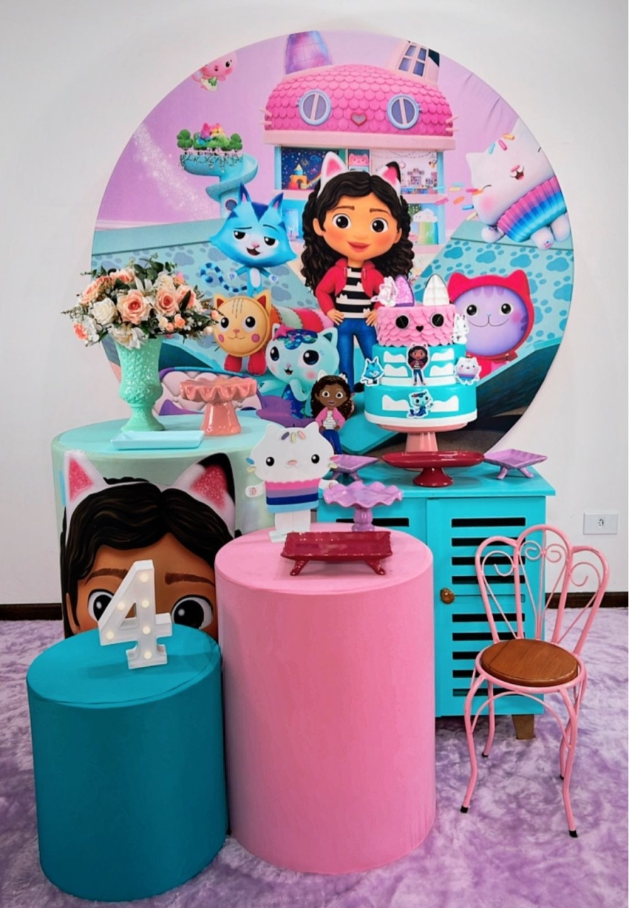 Kit Ouro A Casa Magica da Gaby - Modelo 2 - TudFestas