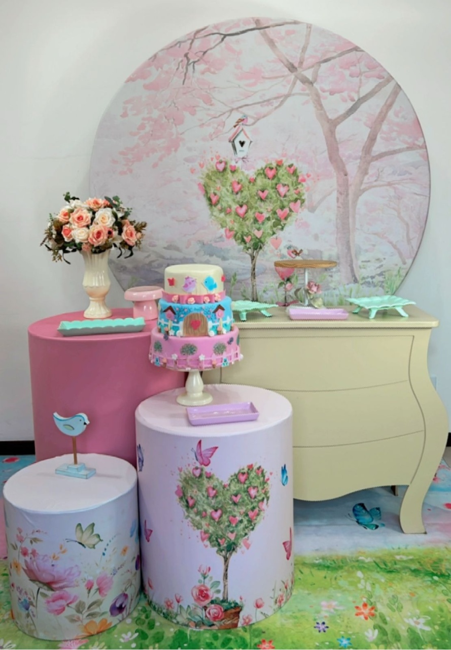 Kit Prata Jardim Encantado Mod 2 - TudFestas