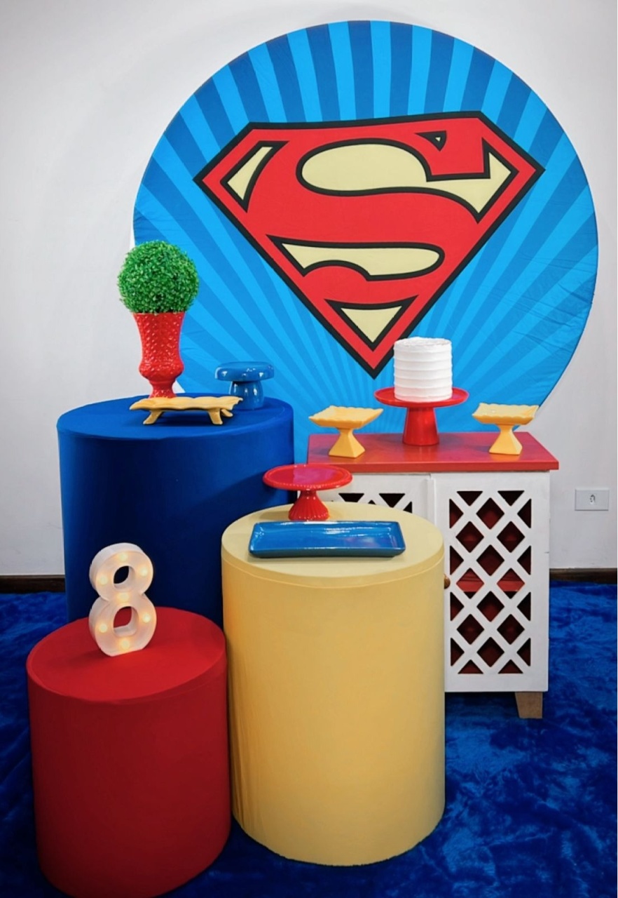 Kit Prata Super Man - Modelo 2 - TudFestas