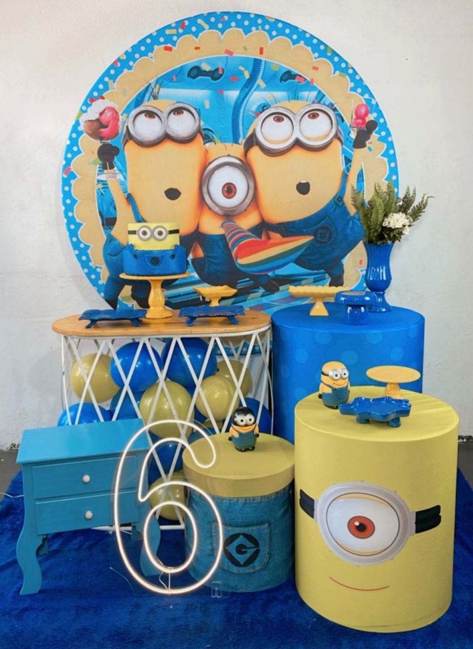 Kit Diamante Minions  - TudFestas