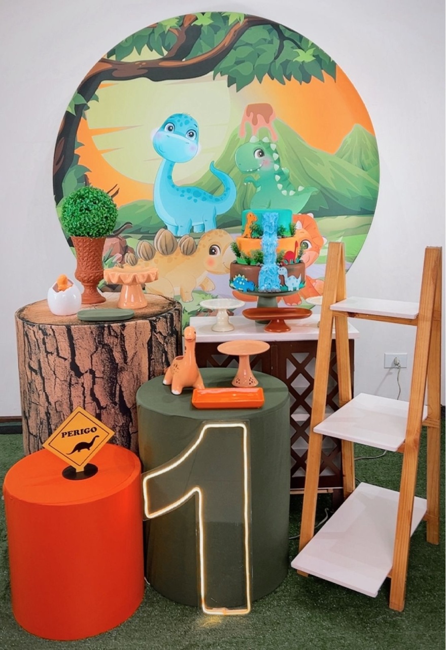Kit Diamante Dinossauro Baby - TudFestas
