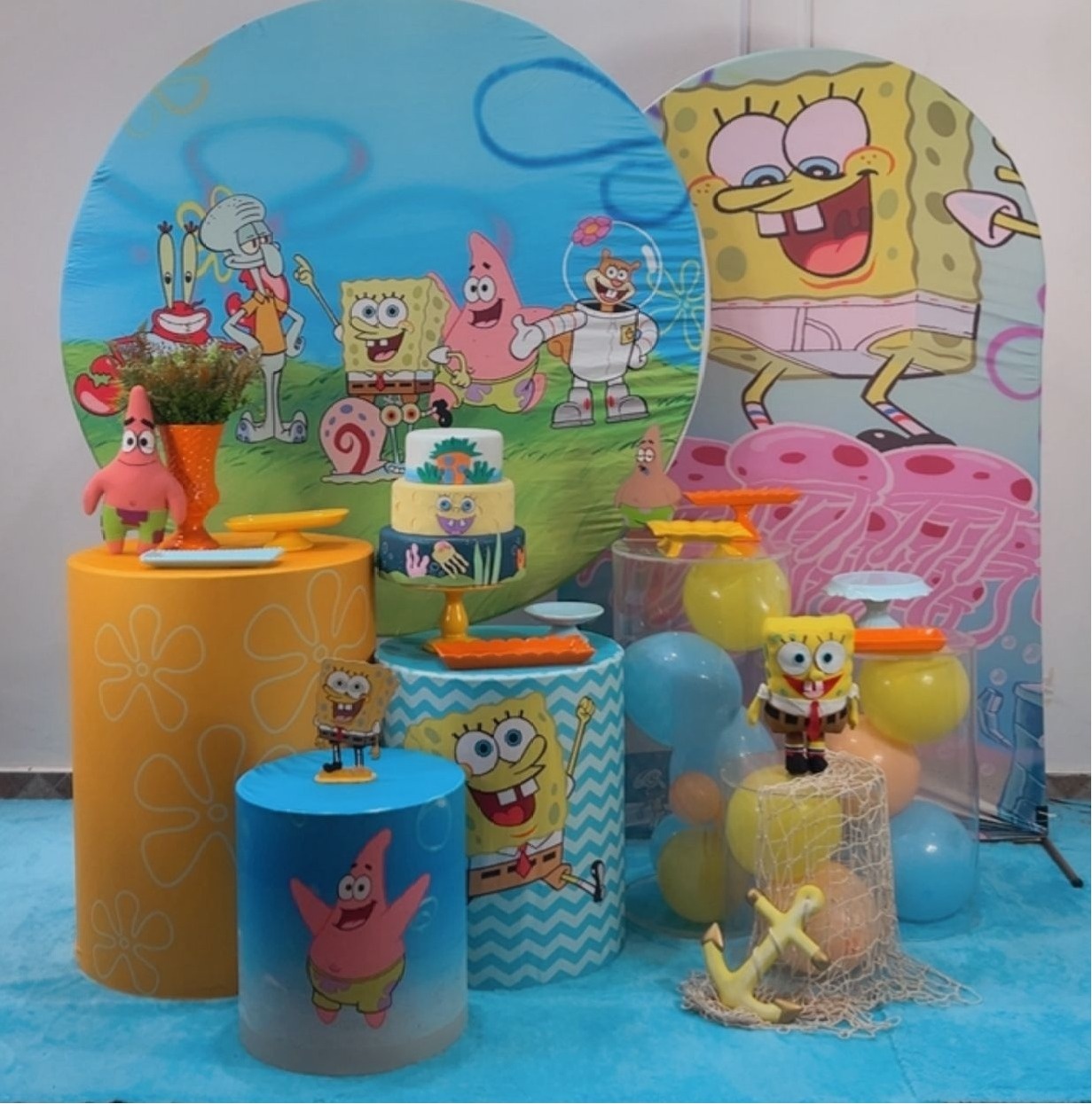 Bob Esponja Composição - Modelo 4 - TudFestas