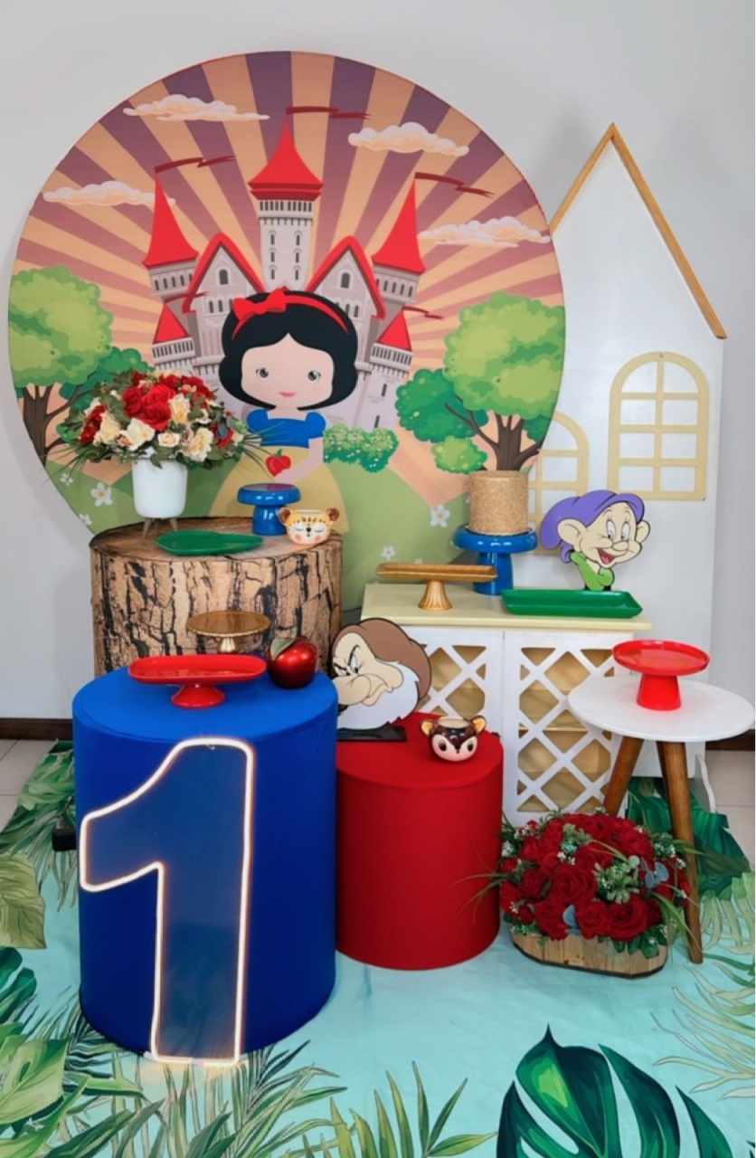 Composição Branca de Neve Baby Mod 7 - TudFestas