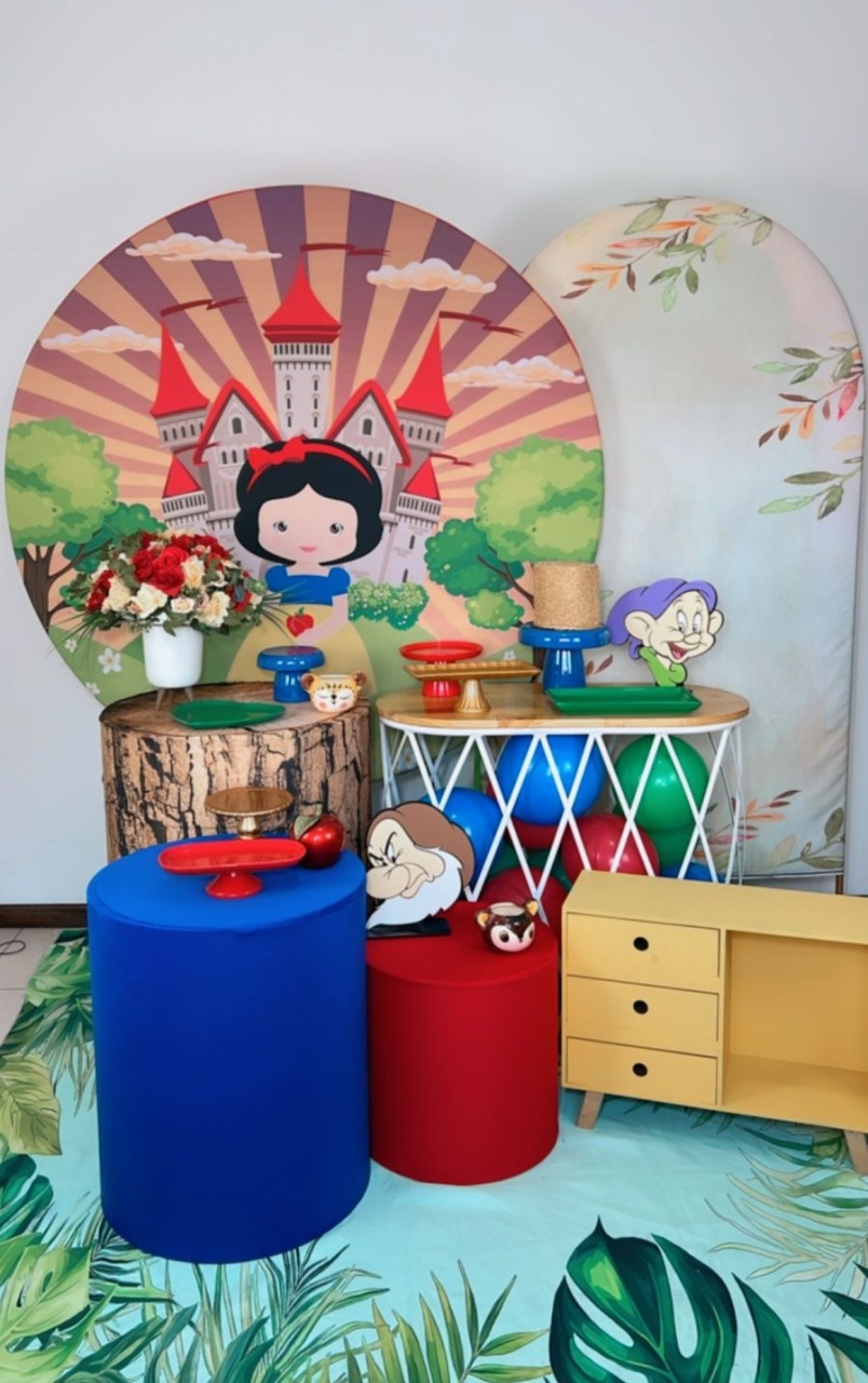 Composição Branca de Neve Baby Mod 5 - TudFestas