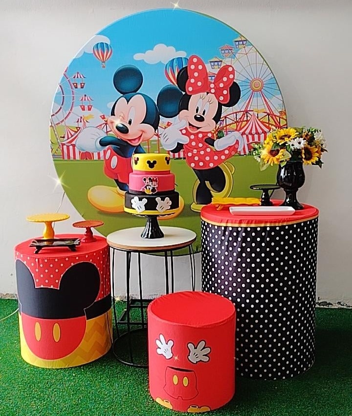 Kit Prata Mickey E Minnei  - TudFestas