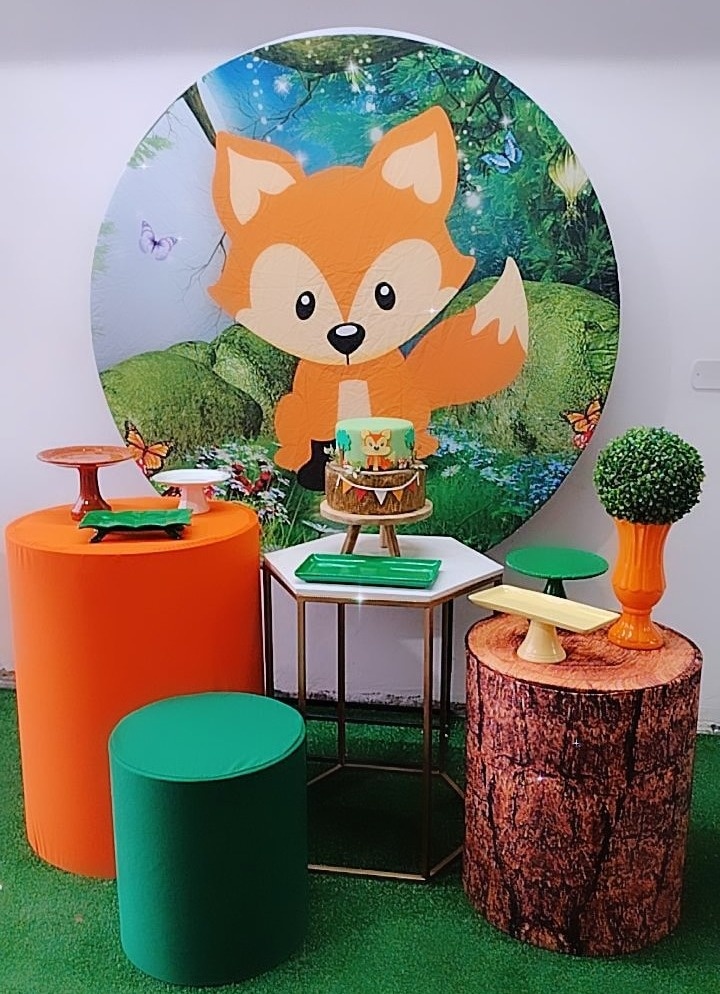 Kit Prata Raposinha  - TudFestas