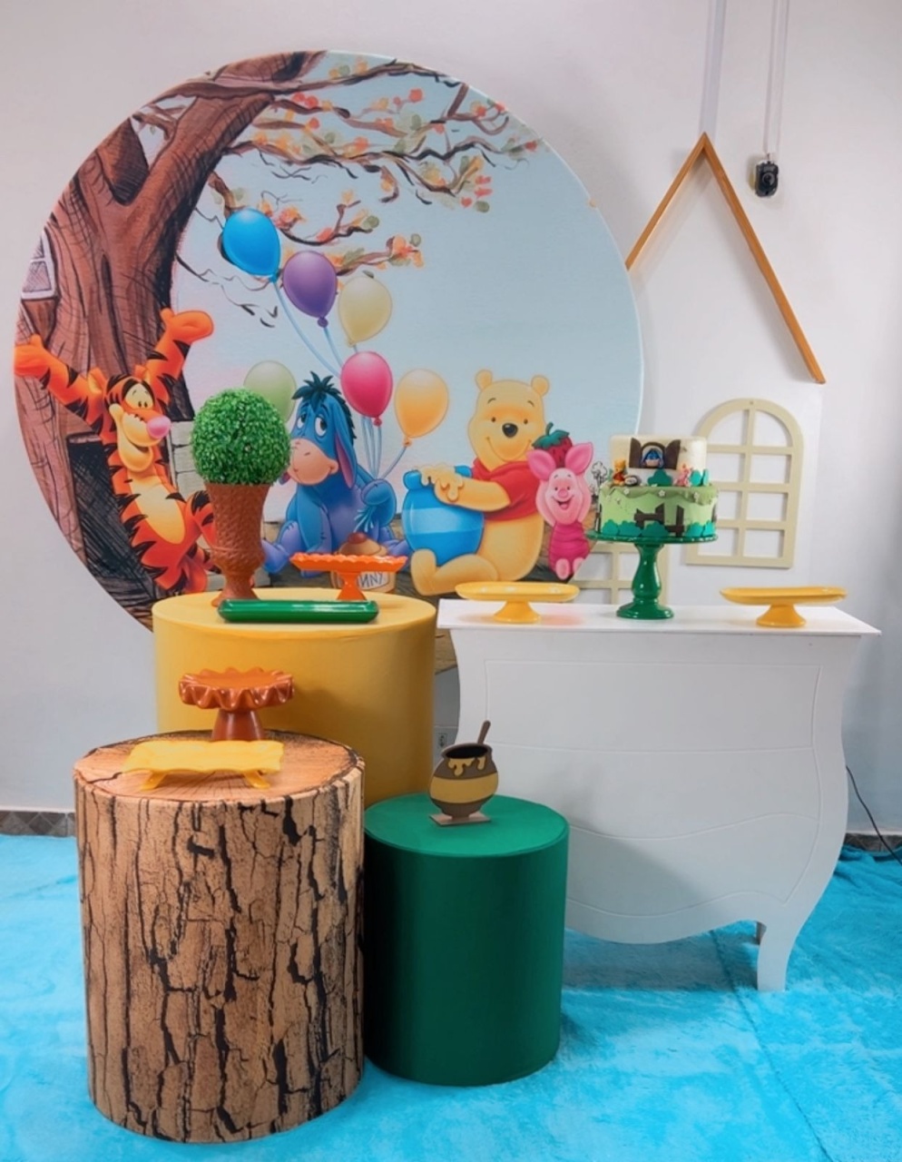 Ursinho Pooh Composição - Modelo 6 - TudFestas