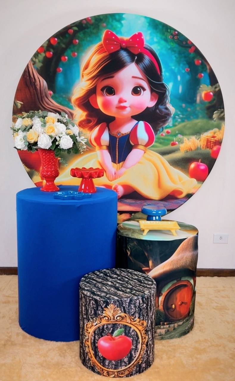 Kit Bronze Branca de Neve Baby - Modelo 3 - TudFestas