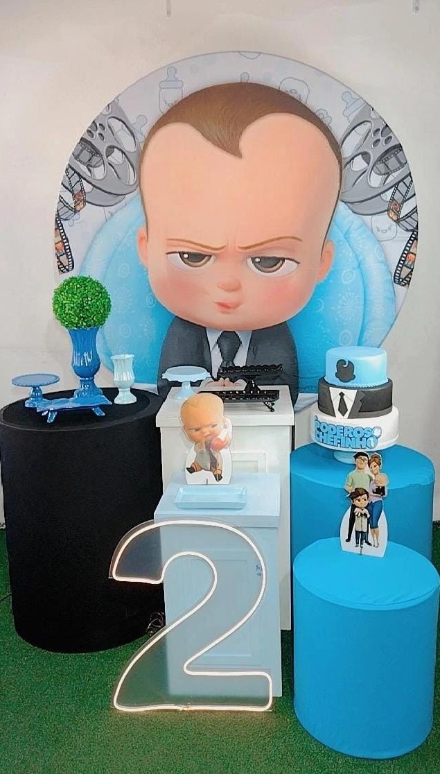 Kit Diamante Poderoso Chefinho Moreno - TudFestas