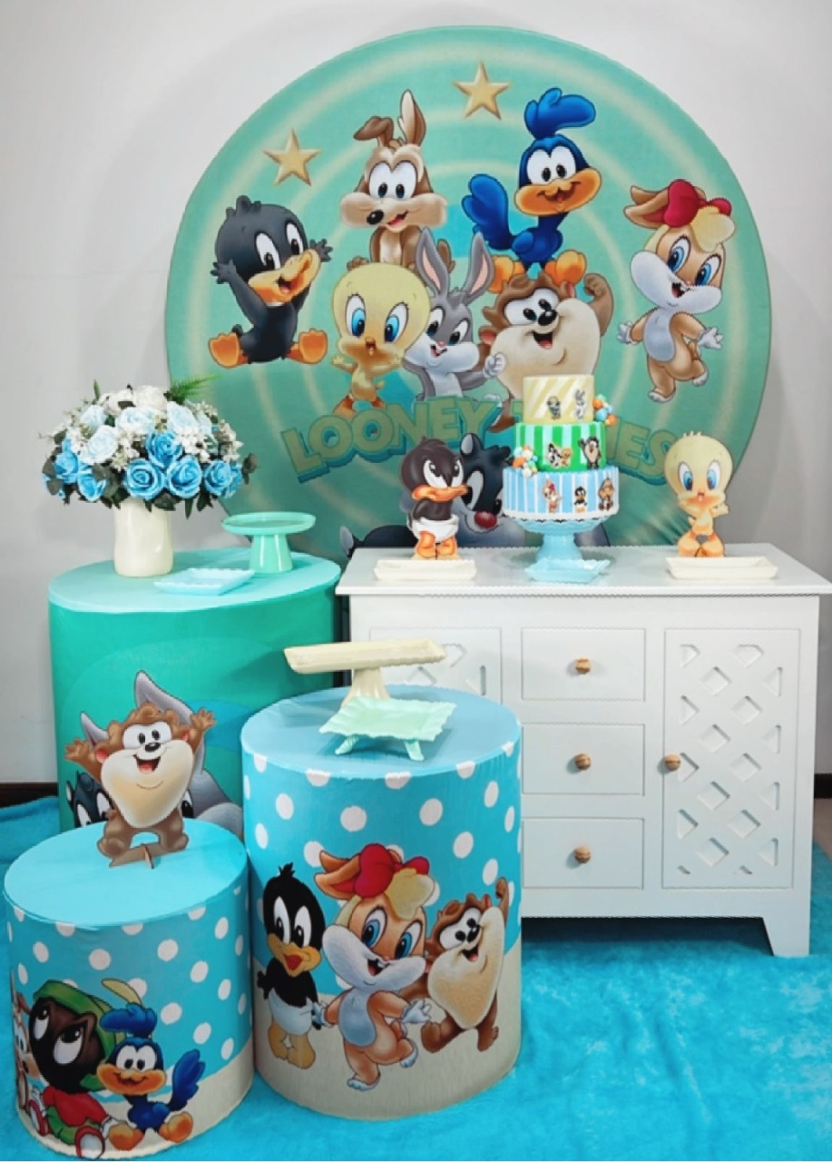 Kit Ouro Looney Tunes Mod 3 - TudFestas