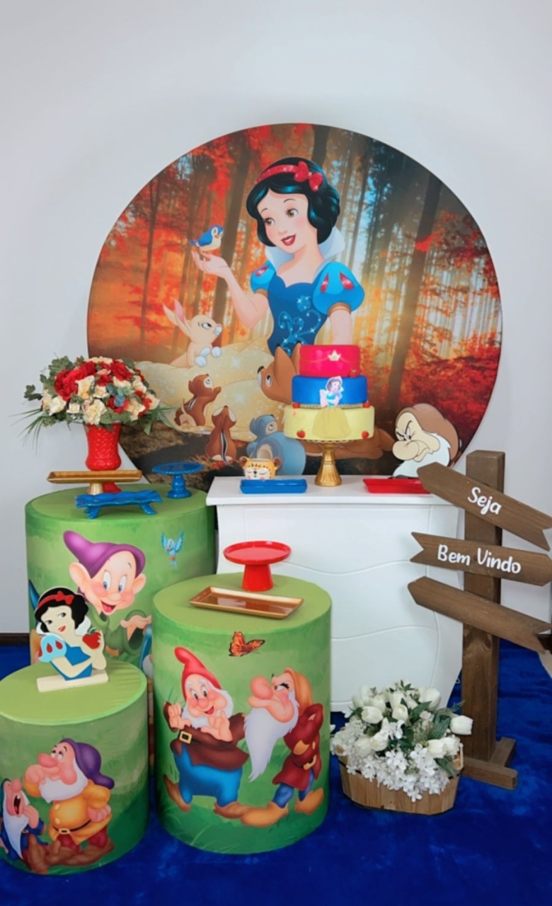 Kit Ouro Branca de Neve Mod 4 - TudFestas