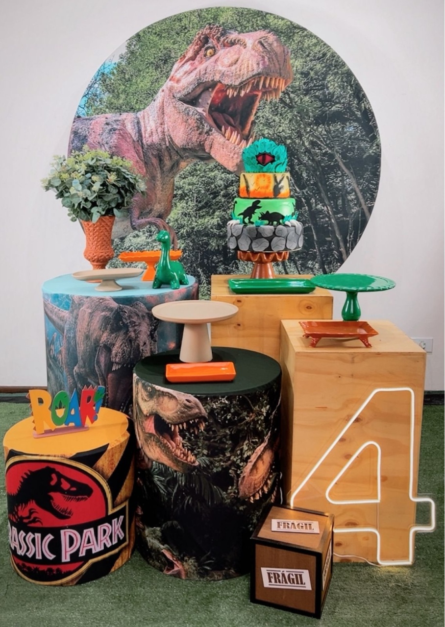 Kit Diamante Dinossauro Adulto - TudFestas