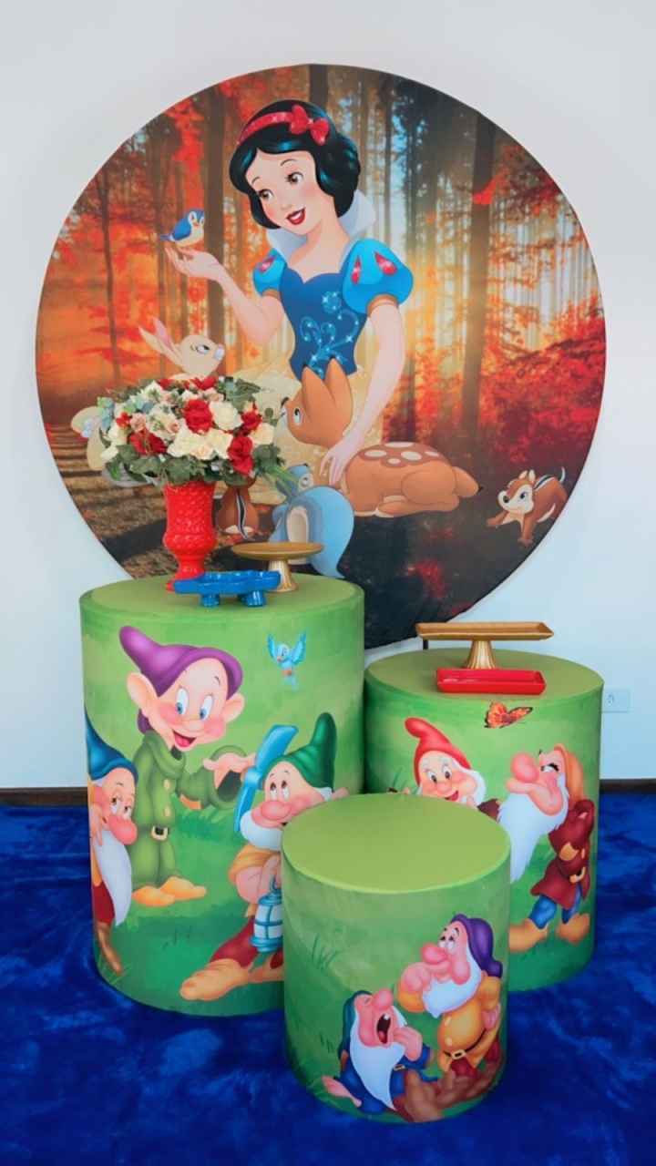 Kit Bronze Branca de Neve  - TudFestas