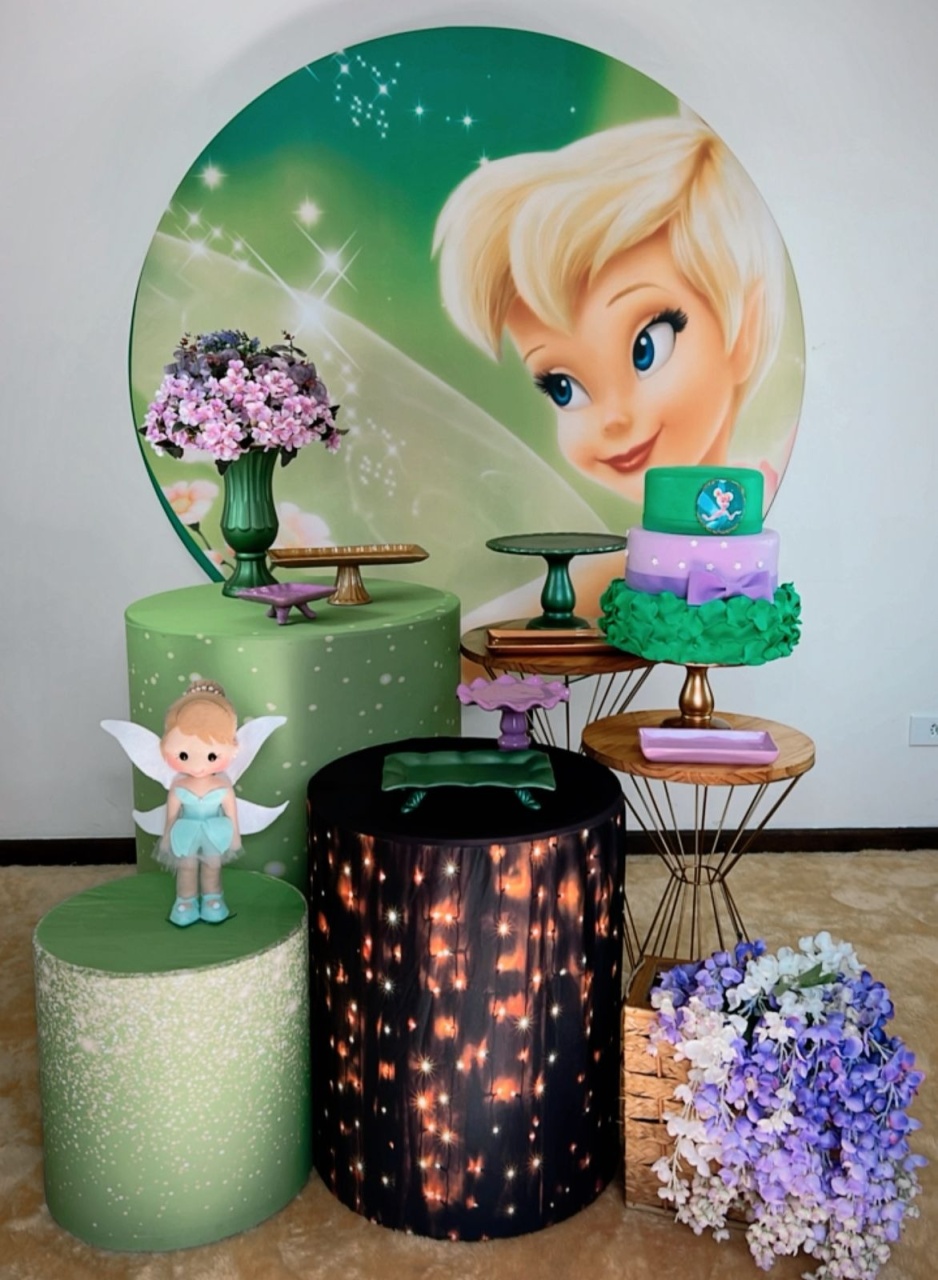 Kit Ouro Tinker Bell - Modelo 2 - TudFestas