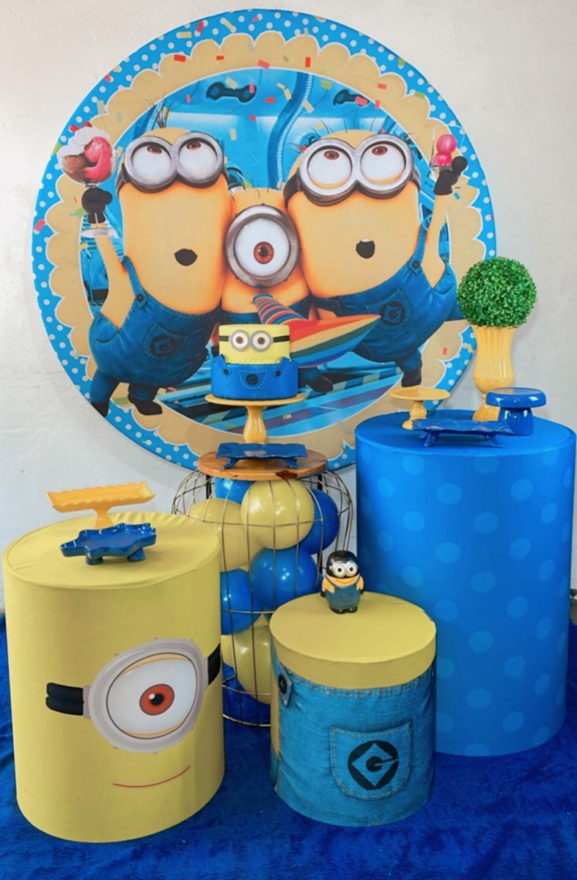 Kit Prata Minions Mod 2 - TudFestas