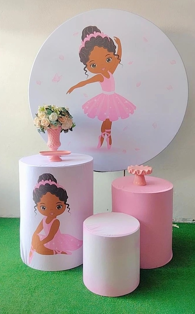 Kit Promocional Bailarina - Modelo 2 - TudFestas