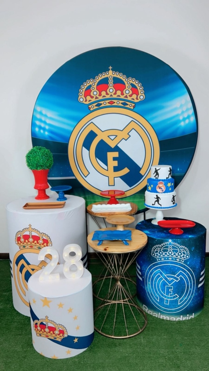 Kit Ouro Real Madrid Mod 2  - TudFestas