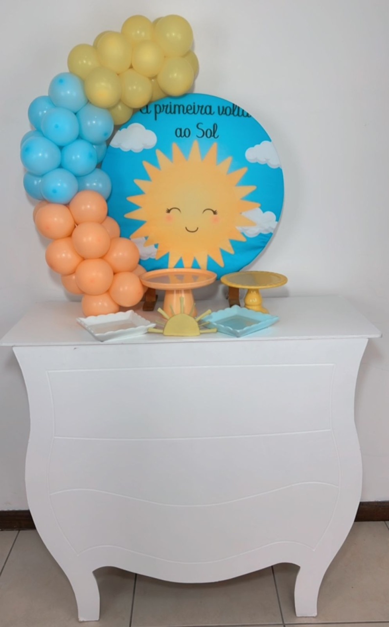Kit Rubi Sol -Com Mesinha  - TudFestas