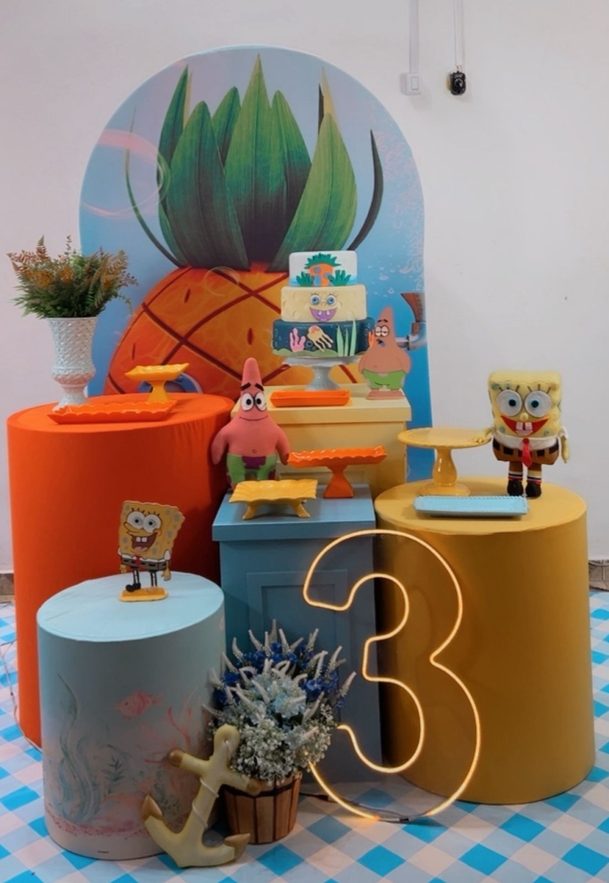 Kit Diamante Bob Esponja Romano - Modelo 2 - TudFestas