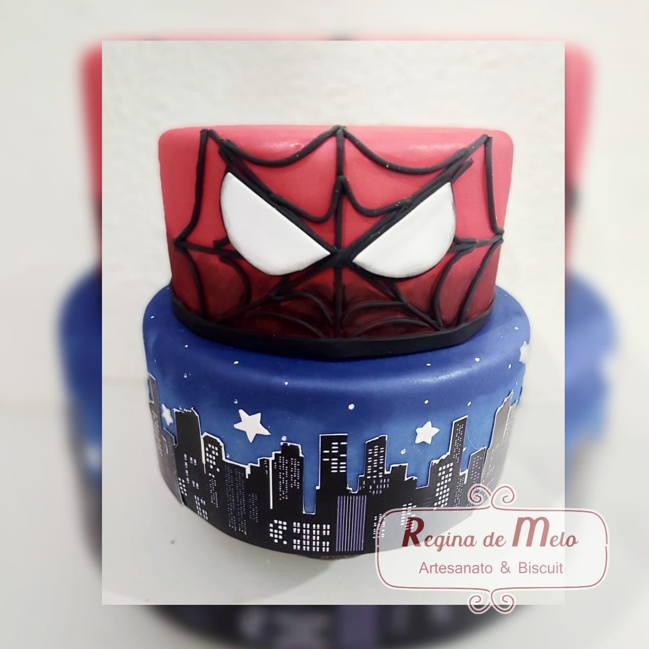 Bolo Fake Homem Aranha 2 - TudFestas
