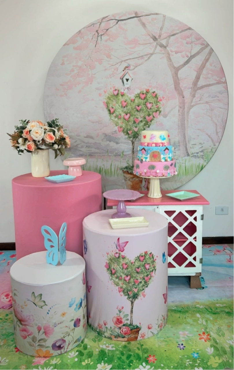 Kit Prata Jardim Encantado - TudFestas