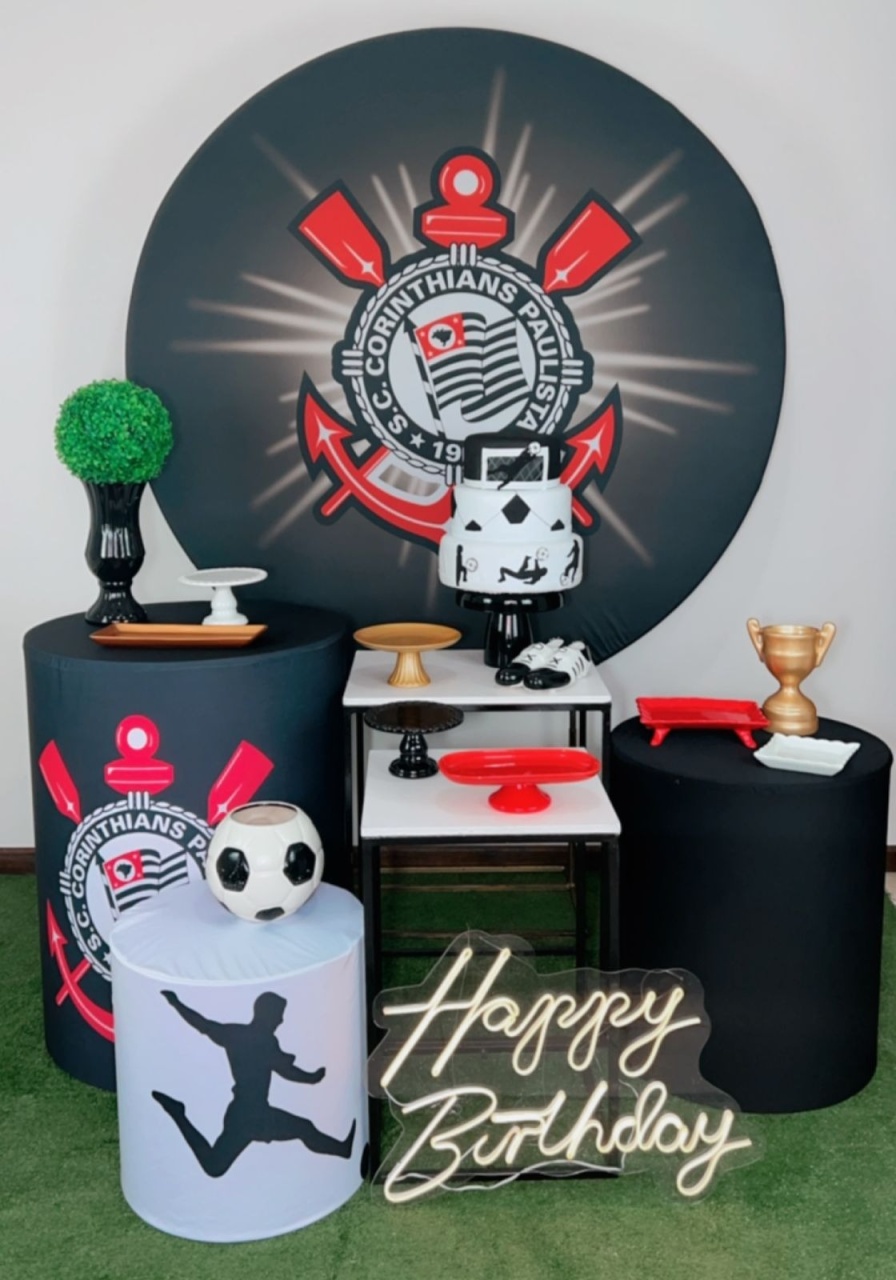 Kit Diamante Corinthians  Mod. 2 - TudFestas