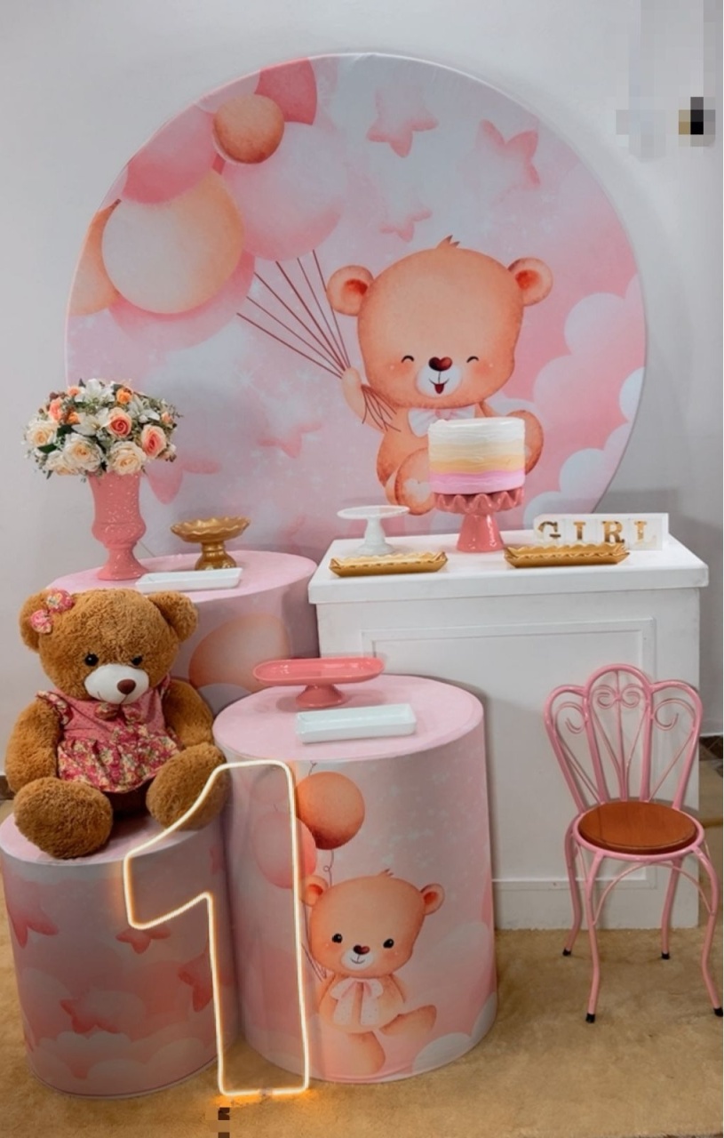 Kit Diamante Ursinha Baby - Modelo 2 - TudFestas