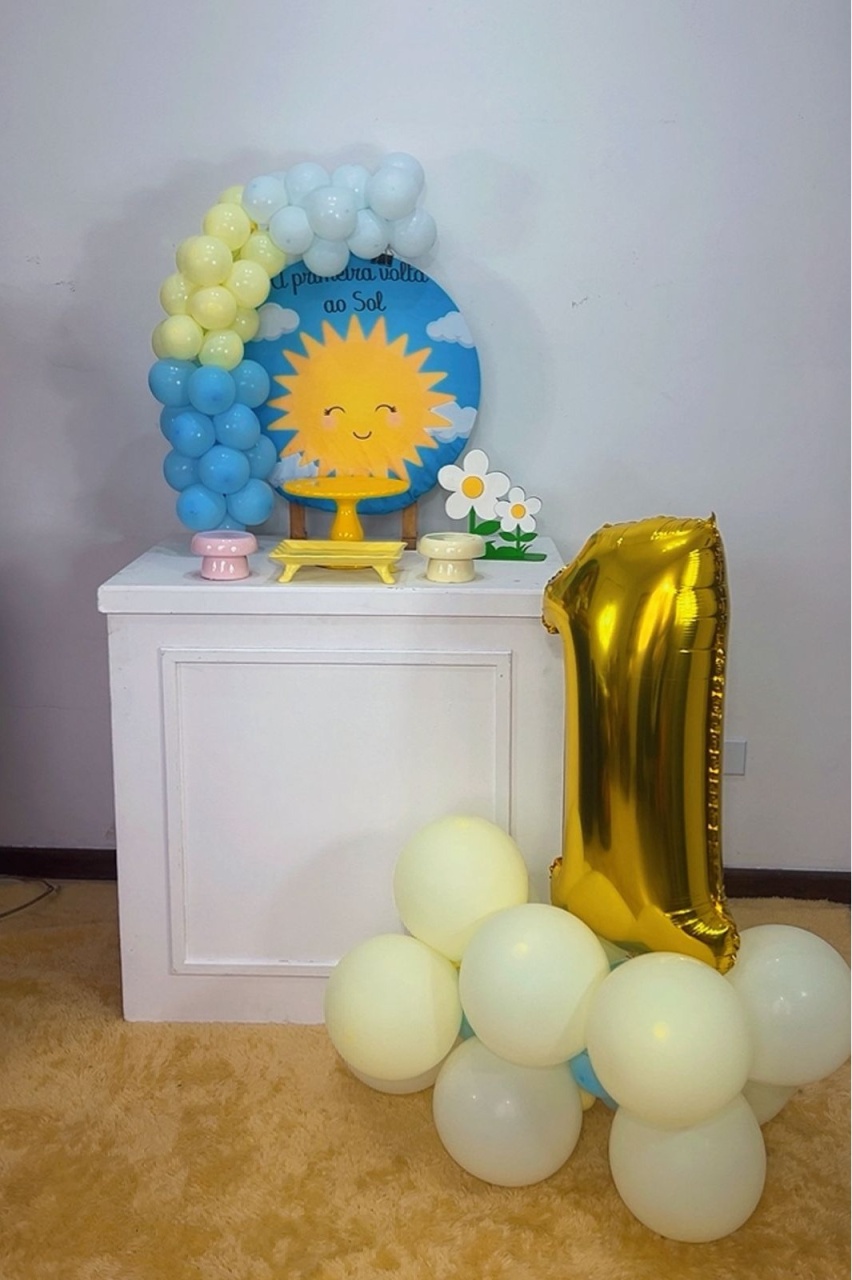 Kit Rubi Sol -Com Mesinha - Modelo 3 - TudFestas