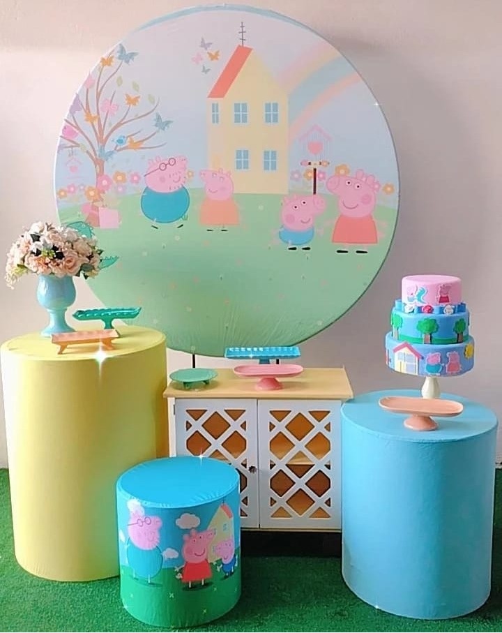 Kit Prata Peppa Pig - Modelo 2  - TudFestas