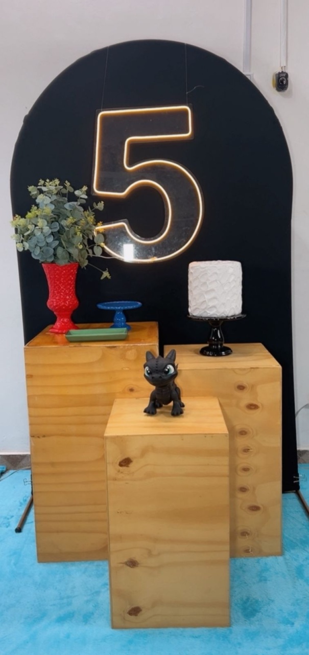Como Treinar Meu Dragão Composição - Modelo 3 - TudFestas