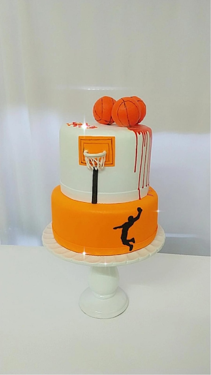 Bolo Fake Basquete  - TudFestas