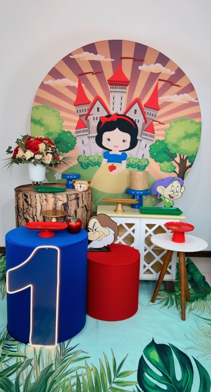 Kit Diamante Branca de Neve Baby  - TudFestas