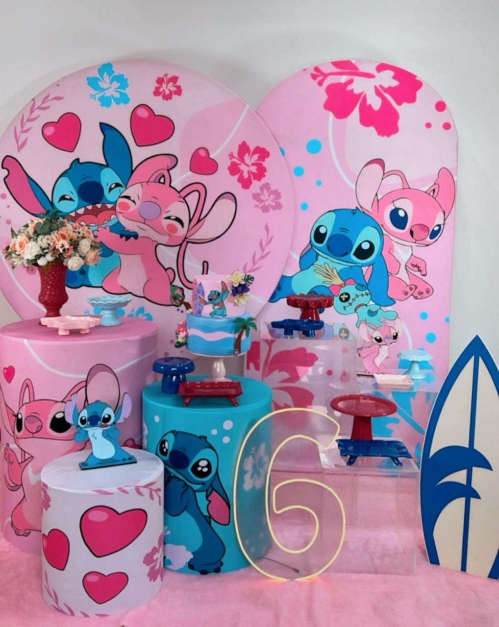 Lilo Stitch E Angel Composição - TudFestas