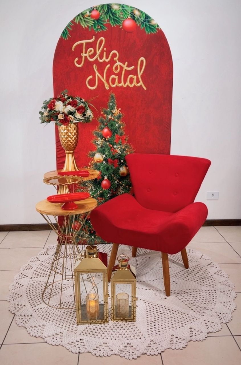 Cenário Natal - Modelo 3 - TudFestas