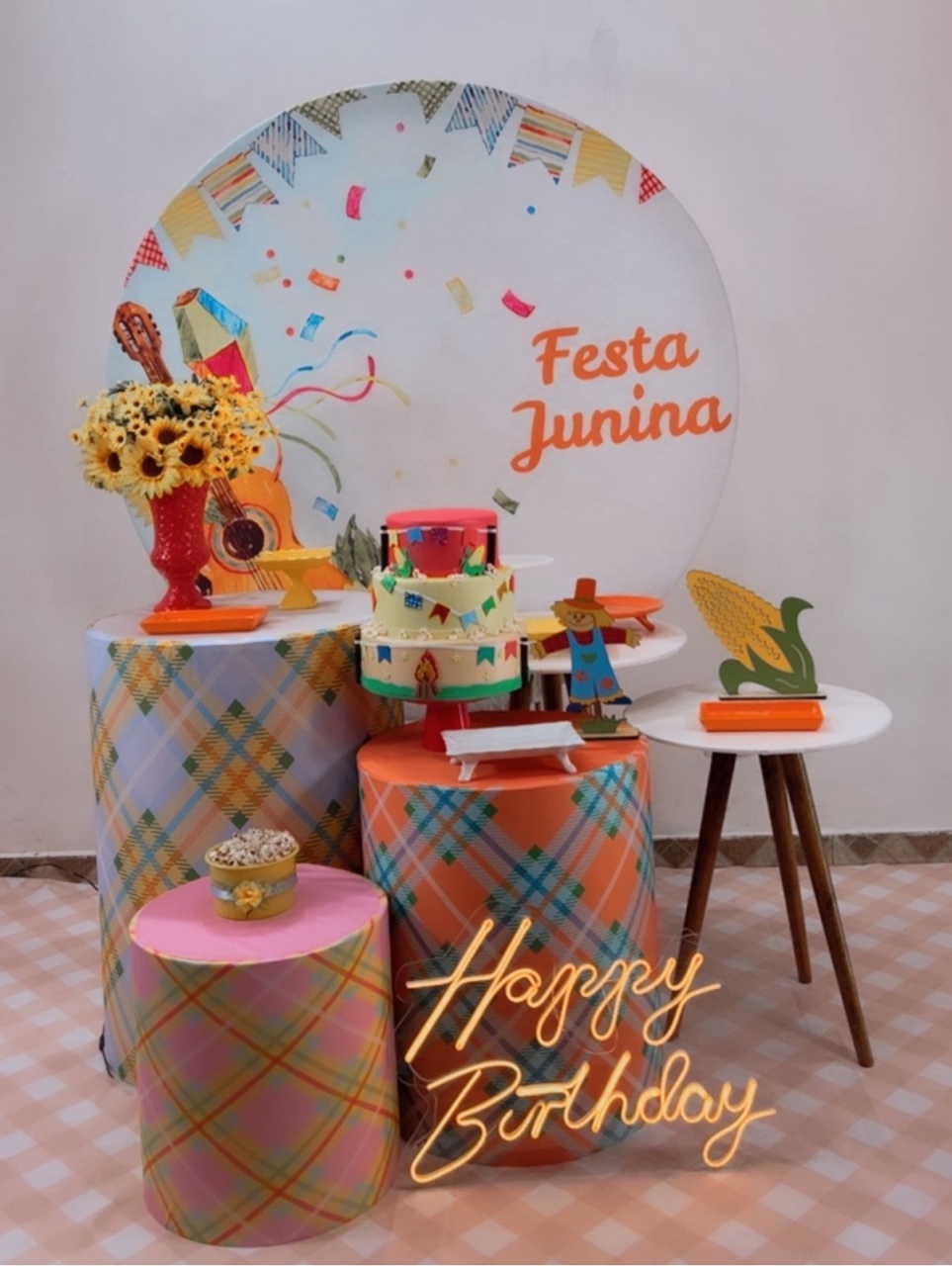 Kit Diamante Festa Junina Violão - TudFestas