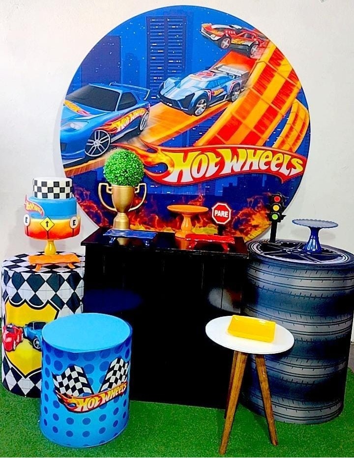 Kit Ouro Hotweels - Modelo 2    - TudFestas