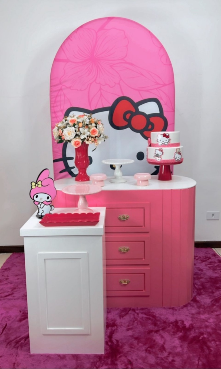 Hello Kitty Composição - TudFestas