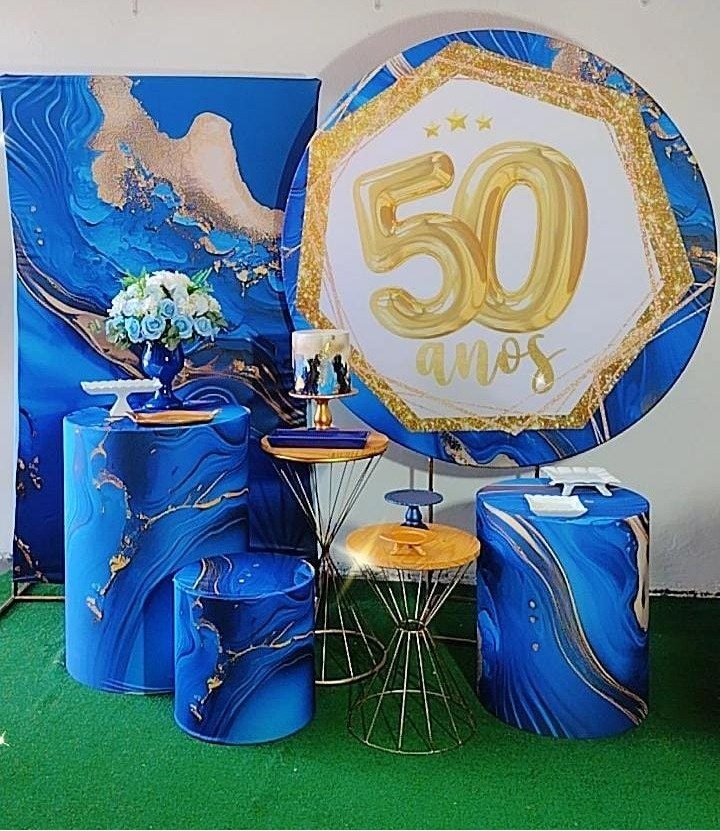 50 Anos Composição - Modelo 2 - TudFestas